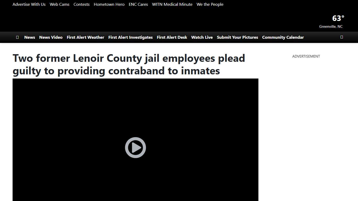 Two former Lenoir County jail employees plead guilty to providing contraband to inmates